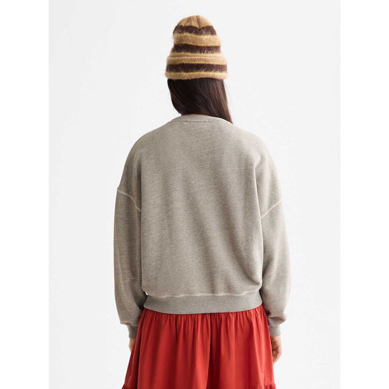 Scotch & Soda Washed Oversized Fit Graphic Sweatshirt image number 1